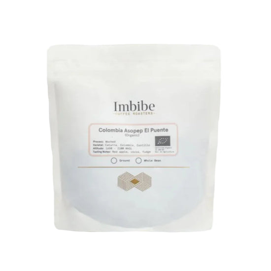 Clement & Pekoe Dublin Coffee Imbibe El Puente, Organic Colombian coffee beans