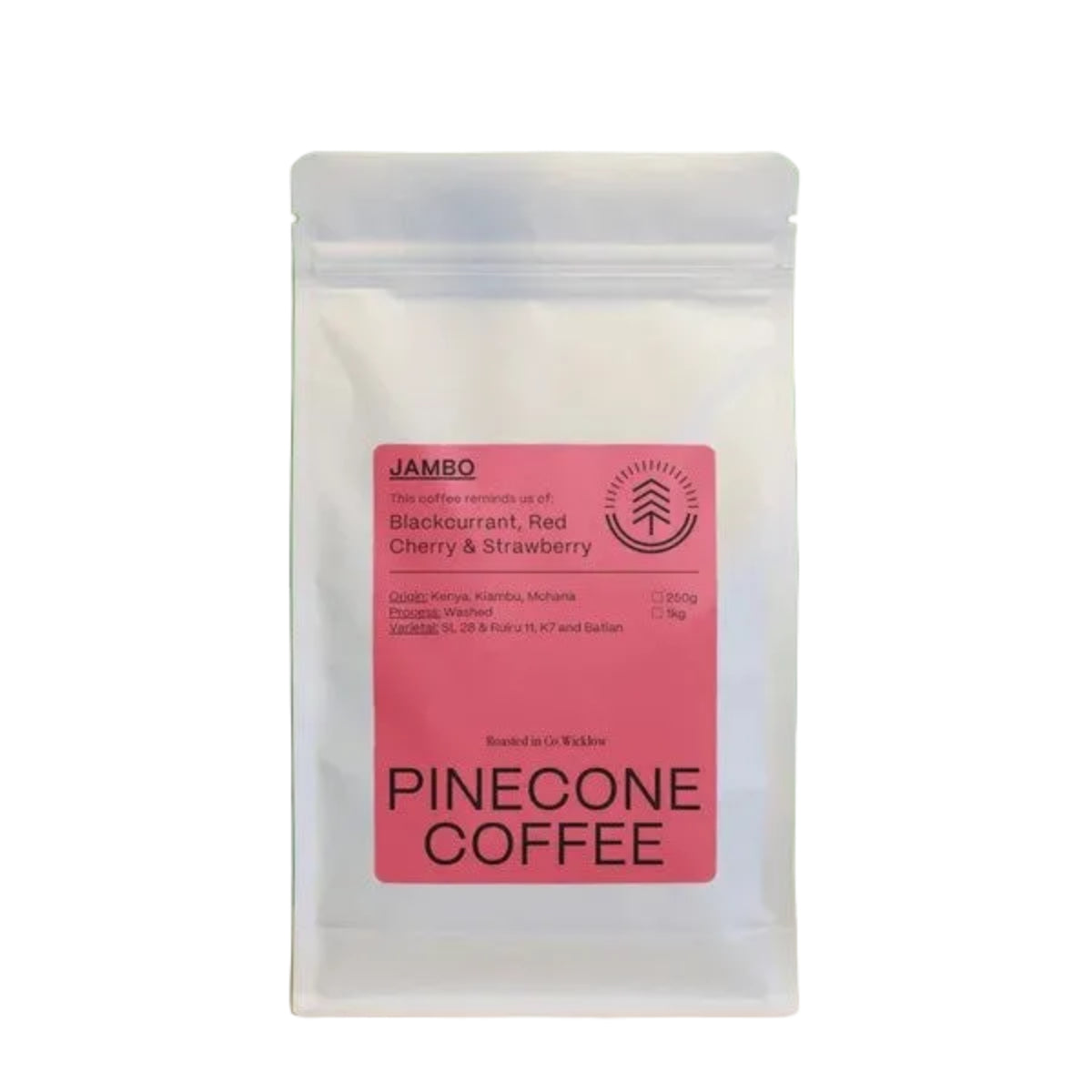 Clement & Pekoe, Pinecone, Coffee, Jambo, Dublin, Kenyan coffee beans